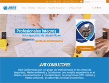 Tablet Screenshot of jartconsultores.com